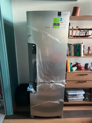 Geladeira Consul Frost Free Inverter 399L - Freezer embaixo - Novíssima!
