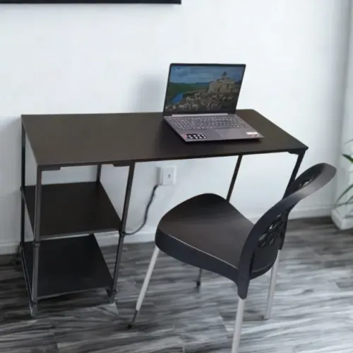 Mesa de Escritório 1,1m NOVA Industrial Multiuso Computador Notebook Estudo Escrivaninha