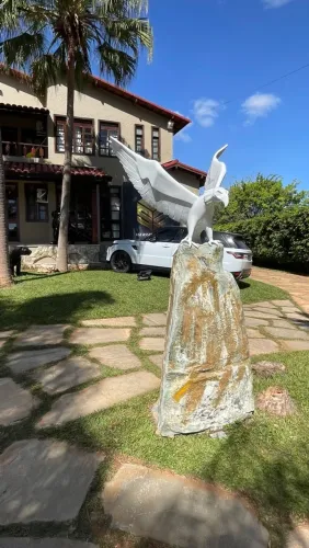 Escultura de Águia 