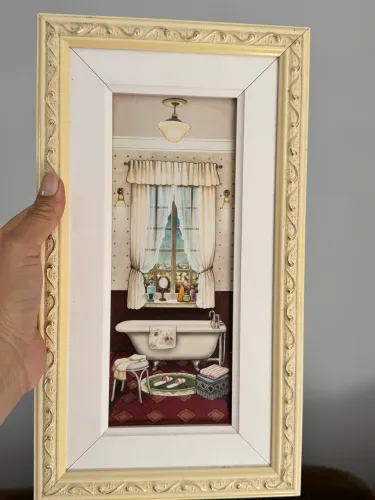 Kit 3 Quadros Decorativos Banheiro