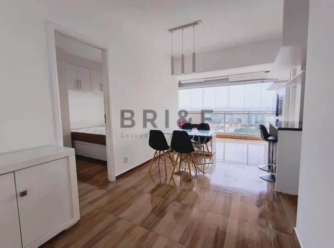 APARTAMENTO PARA LOCAÇÃO 48M² , 1 DORMITÓRIO , 1 VAGA , LAZER COMPLETO - CAMPO BELO - SÃO