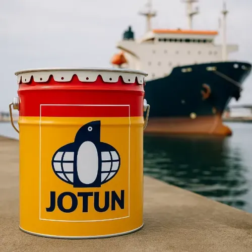 Tinta anticrustante Jotun para fundo de barco