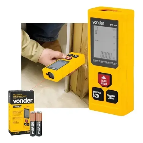 Trena Digital Laser 40m Profissional