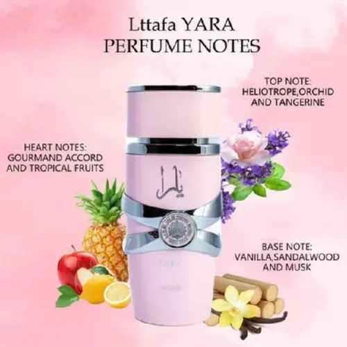 Yara EDP 100ml Perfume Feminino Árabe Original Marcante Longa Duração