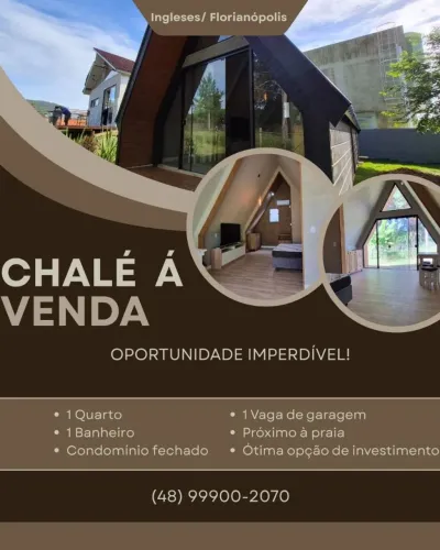 Chalé próximo a praia