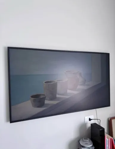 Samsung Smart TV 50" QLED 4K The Frame 50LS03D, Tela Matte antirreflexo