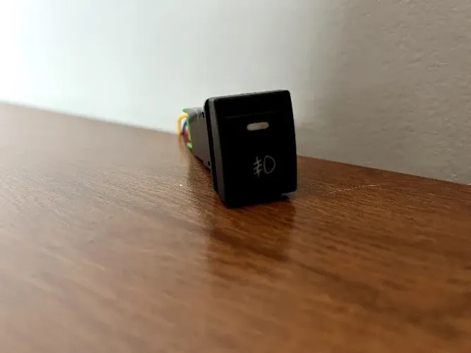 Botão padrão OEM para milha Polo 9N3 com luz