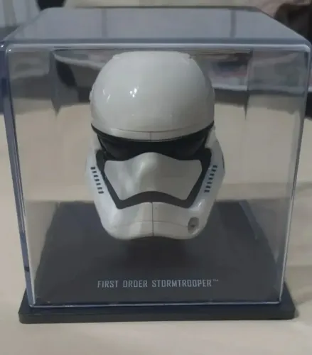 Mini capacete Star Wars First Order Stormtrooper