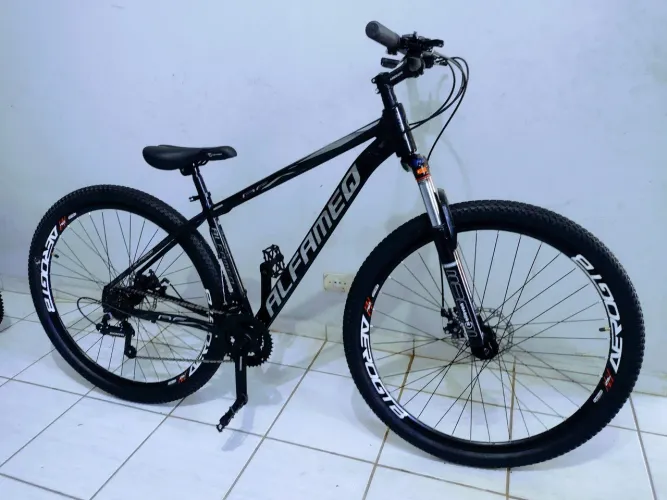 Alfamec 29 maioria das peças Shimano quadro 17