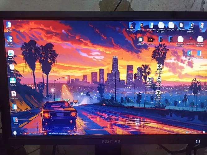 Monitor positivo