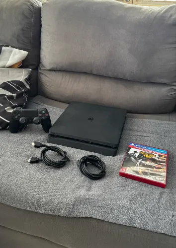Ps4 slim completo zerado