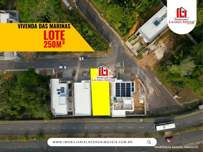Vivenda das Marinas, Lote na 1 etapa parte alta do condomínio medindo 250