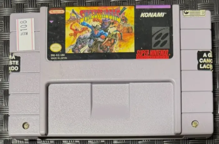Sunset Riders Original SNES Super Nintendo