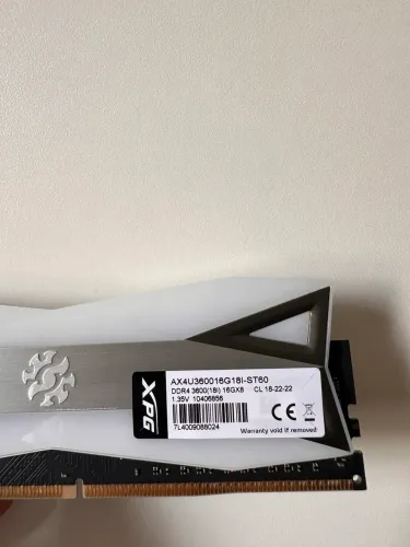 Memoria ram 32g ddr4 XPG Spectrix D60 3600mhz