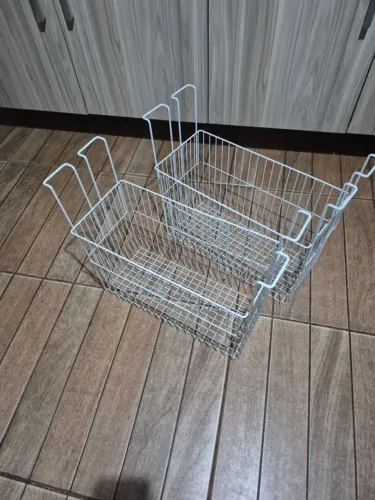 Cesto metalico organizador para freezer leia antes de perguntar!