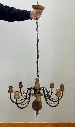 Lustre Pendente Colonial