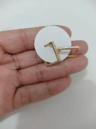 Semijóias banhado a ouro 18 k formidável