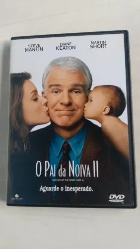 DVDs original o pai da noiva 2 ótimo estado..