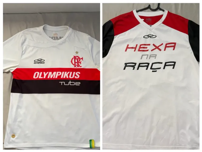 Duas camisas Flamengo Olímpicos
