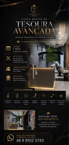 Curso de tesoura avançado 