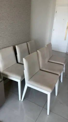 Conjunto de 6 cadeiras para mesa de jantar