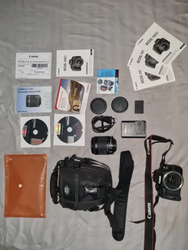Canon EOS 100D + Kit completo