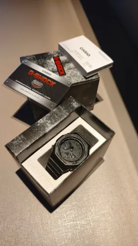 Relógio Cassio G-Shock Preto Ga-2100 - Original
