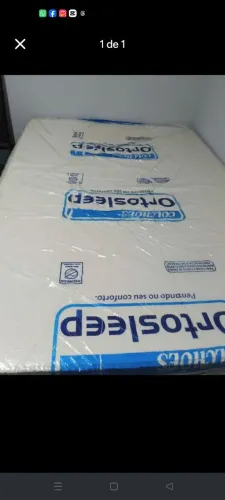 Vendo colchão casal novo no plástico