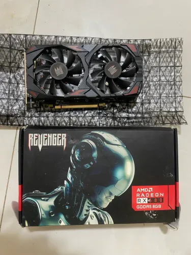 rx580 8gb (COM DEFEITO)