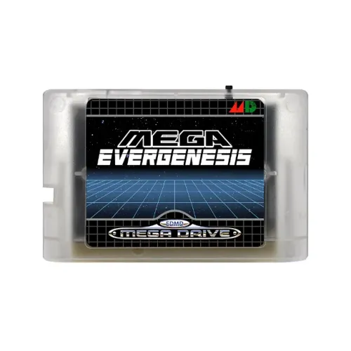 Everdrive Mega Drive - Mega Evergenesis Clear - C/SD 4GB - Jogue os clássicos do Mega