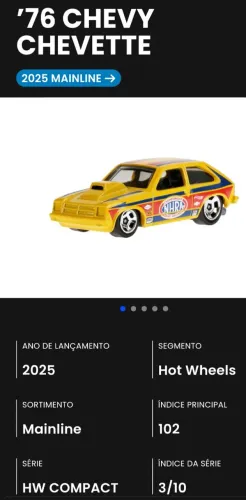 Hot Wheels Chevrolet Chevette