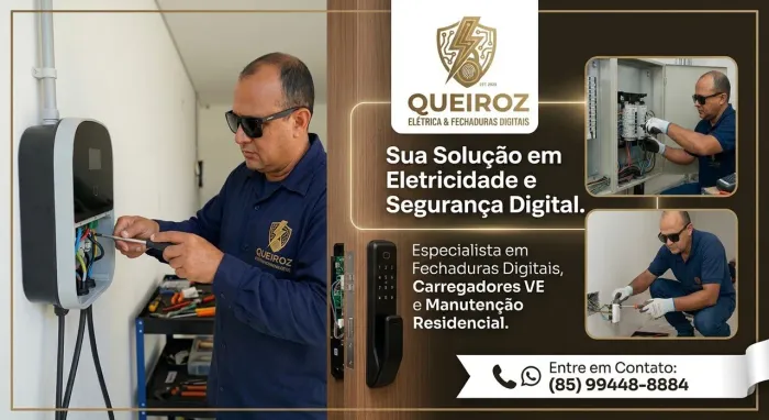 Soluções em elétrica e segurança digital em Fortaleza