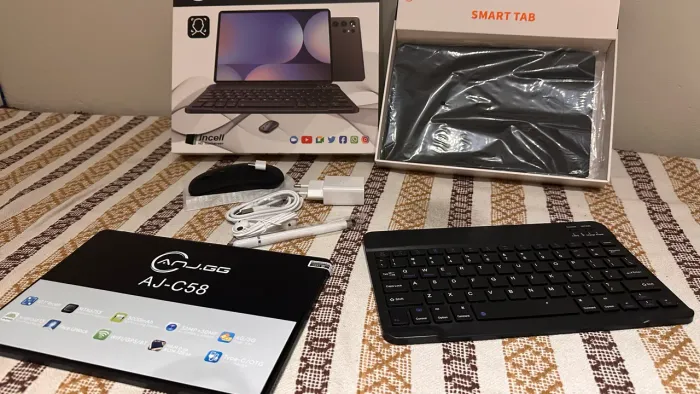 Tablet ANJ.GG AJ-C58 10.1? - Novo, Lacrado | 6GB RAM + 128GB | Completo