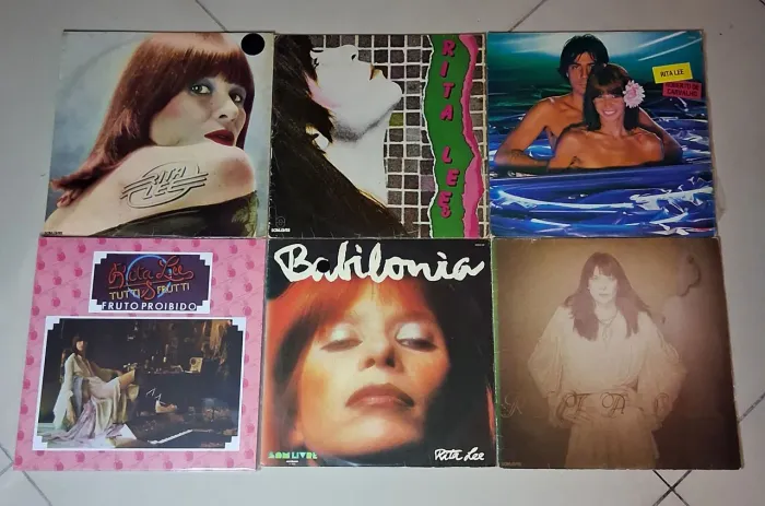 LP Vinil Rita Lee - 12 Titulos Com Encarte