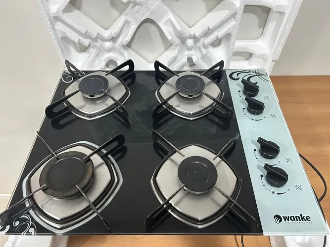 Vendo fogão CookTop 4 bocas usado