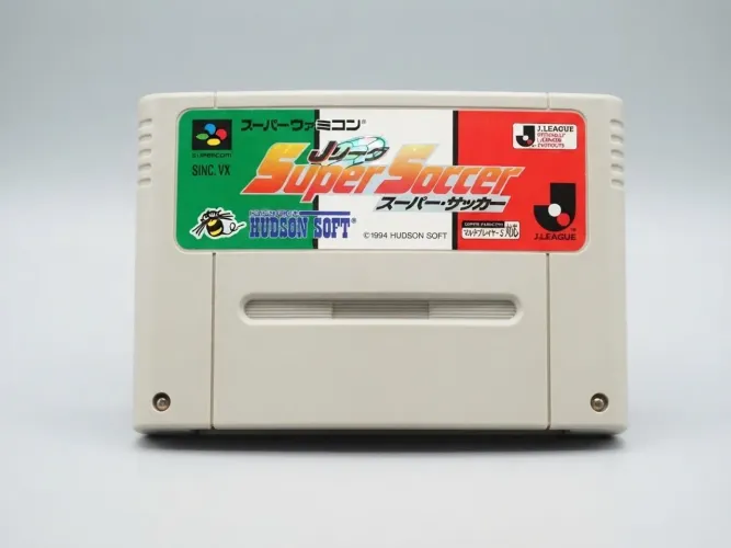 J.League Super Soccer + Famicom Snes JP Original