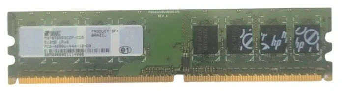 Pente de memória RAM Smart DDR2 de 512 MB & 533 MHz PC2-4200U (p/ computador desktop)