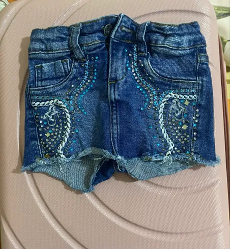 Short Saia infantil tamanho 2