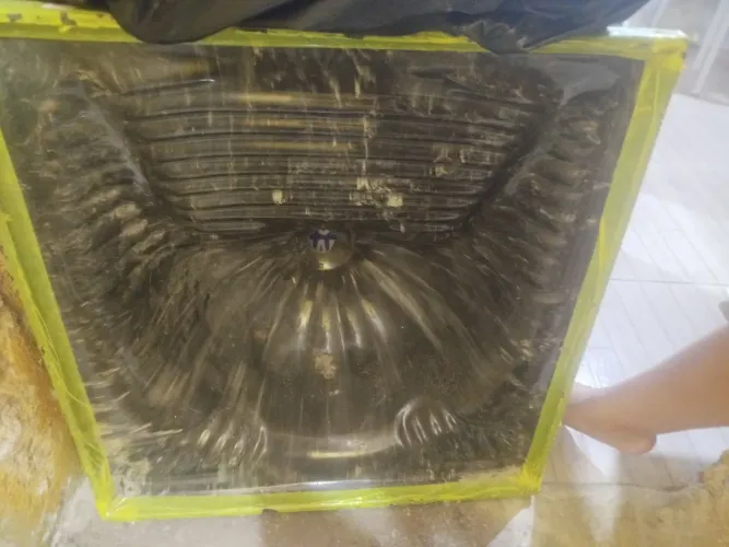 Cuba de pia área de serviço 