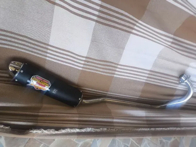 Escapamento PRO TORK PRETO 788 Serve honda 150/160 2014 em diante NOVO SEM USO
