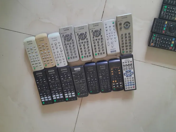 Controle variados de som receiver e tocar cd dvd
