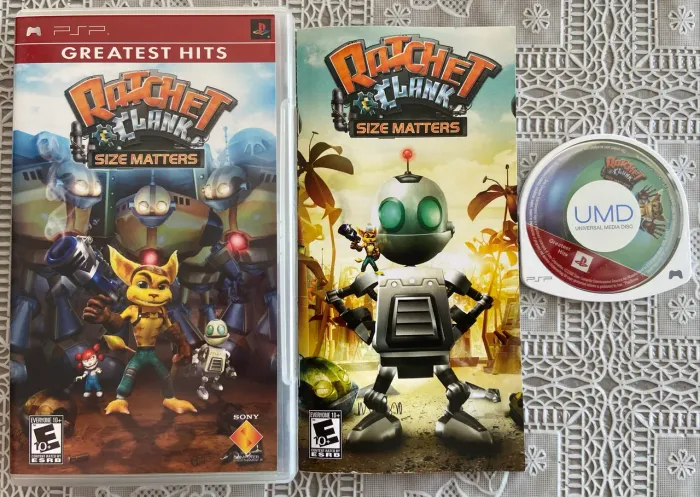 Jogo PSP - Ratchet & Clank Size Matters