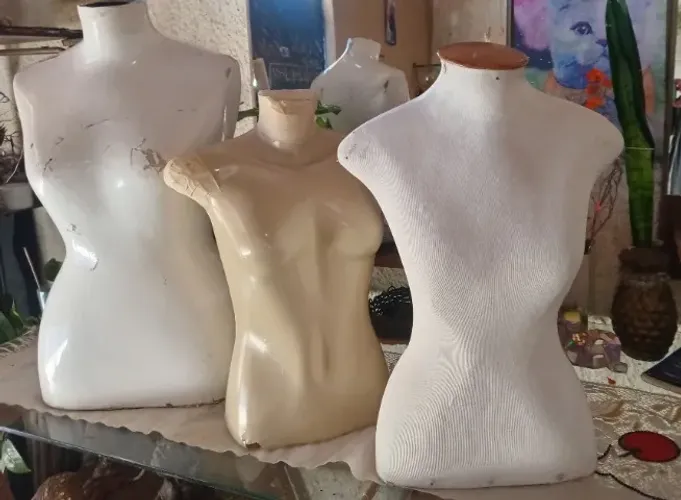 Manequins busto feminino