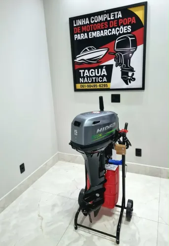 Motor Hidea 15HP Pro 2 Tempos, Novo Ano 2026, Completo, Garantia, Pronta Entrega Promoção