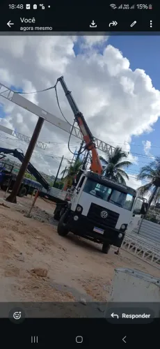 Alugo caminhão munck