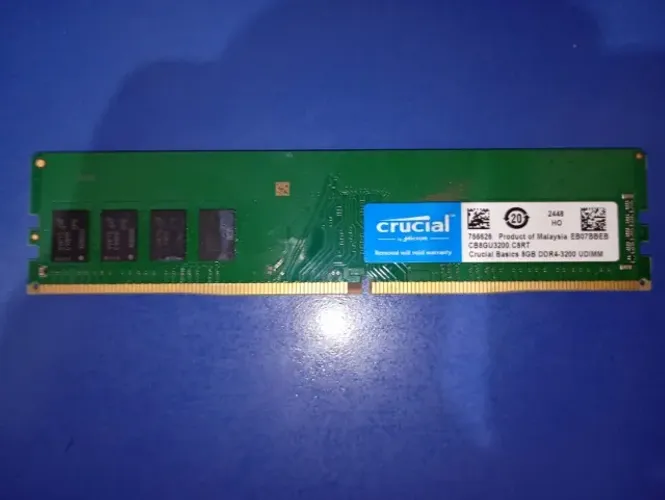Memória Ram Crucial Ddr4 8GB 3200mhz