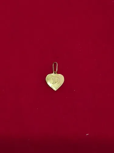 Pingente de ouro coração 18k