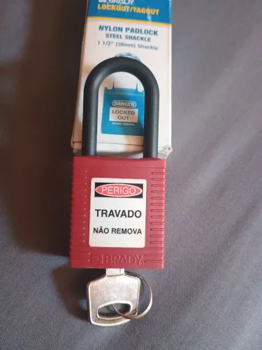 Cadeado de Segurança Perigo