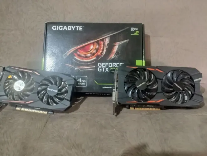 Vendo 2 GTX 1050Ti 4gb Gigabyte. Lei a descrição abaixo