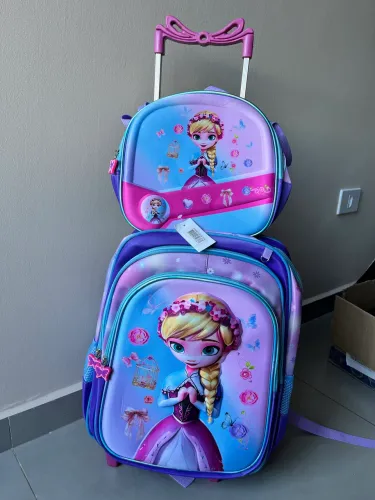 Mochila escolar de rodinha